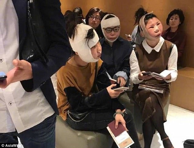  ۳ زن چینی به دلیل جراحی پلاستیک از پرواز منع شدند+عکس