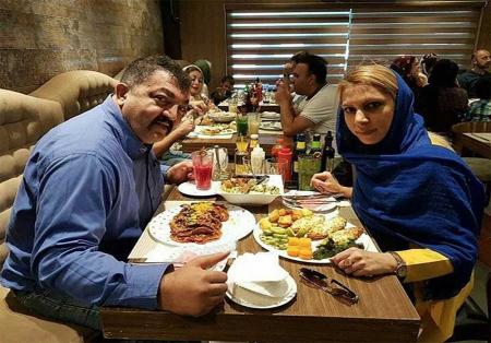 بادیگارد جنیفر لوپز به همراه همسرش در تهران! + عکس