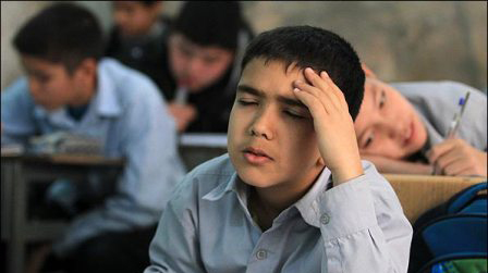 چطور اضطراب امتحان فرزندمان را درمان کنیم
