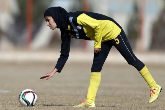 این دختر به دیوید بکام فوتبال بانوان ایران معروف است+عکس