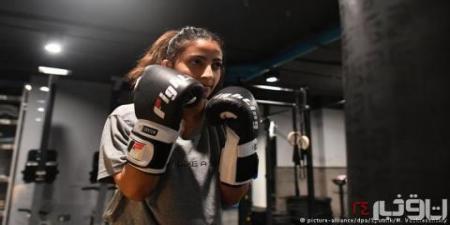 تصاویر بوکس زنان در  عربستان