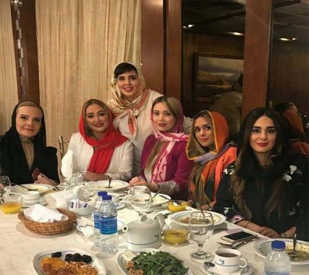 تیپ متفاوت خانم های بازیگر در یک مهمانی! + عکس