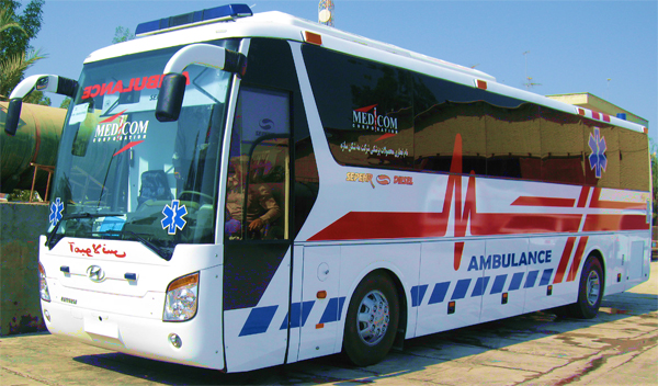  اضافه شدن ۹۰ دستگاه اتوبوس آمبولانس جدید به اورژانس کشور