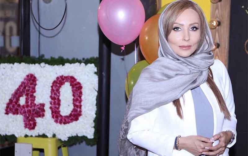 جشن تولد پرستو صالحی در یک کافی شاپ! + عکس