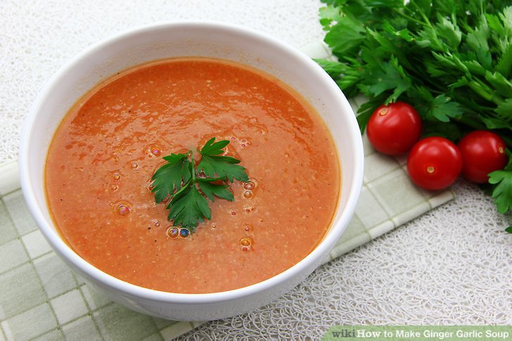 سوپ سم زدای سیر و زنجبیل+ طرز تهیه