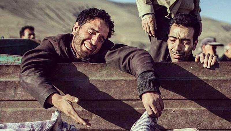 دردناک‌ترین تصویر از زلزله کرمانشاه (عکس)