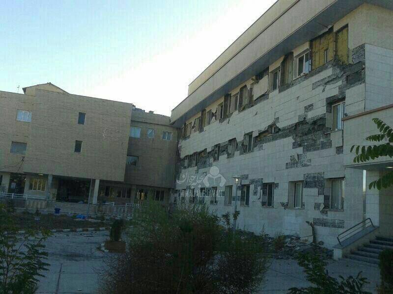 مقایسه بیمارستان ساخت 50 سال پیش با نوساز پس از زلزله! + عکس