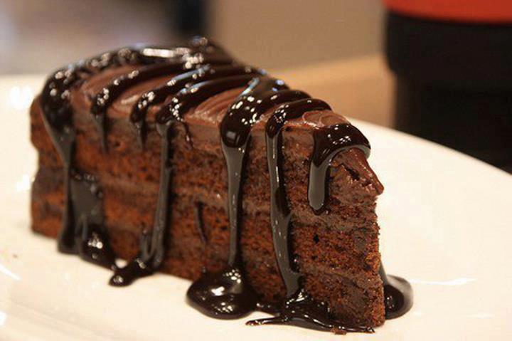 کیک شکلاتی گرم با مرکبات