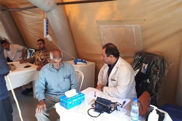 توزیع داروی بیماران صعب العلاج در بیمارستان صحرایی ارتش 