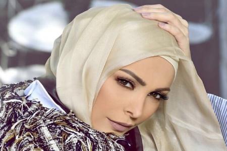  عکس‌های خواننده معروف لبنانی که محجبه شد