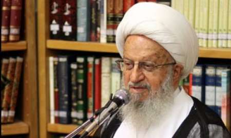  استقبال آیت الله مکارم شیرازی از ساخت بیمارستان ویژه بانوان در جمکران