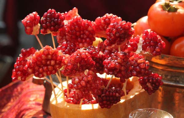 خوراکی های سالم و ساده برای شب یلدا