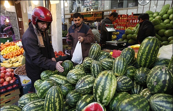 جدول  نرخ مصوب اقلام اساسی شب یلدا 96