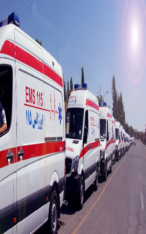 استقرار اورژانس در ایستگاه آتش نشانی