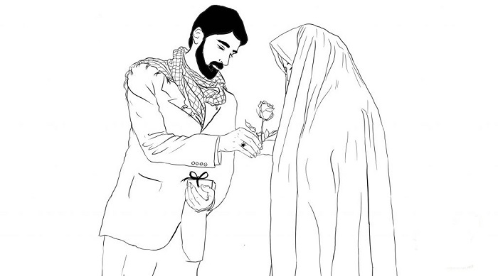 پاداش خدمت کردن مرد به همسرش