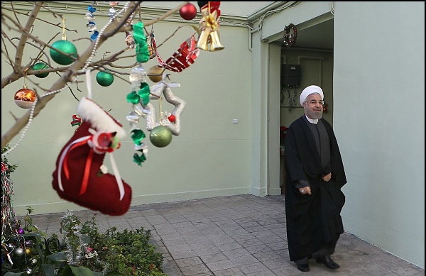 تبریک  سال نوی میلادی رییس جمهوربه سران کشورهای جهان 