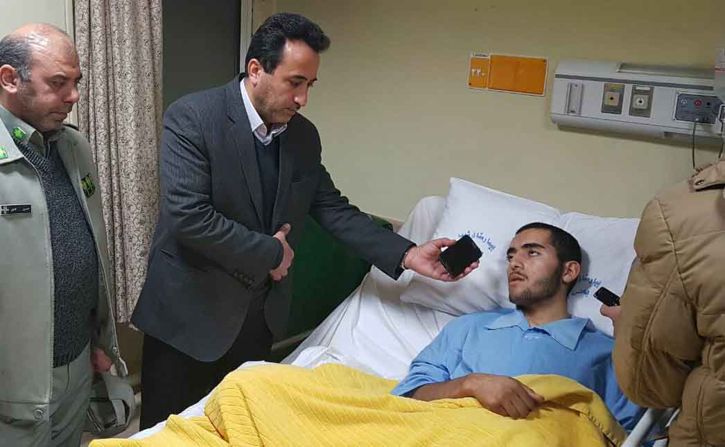 تماس تلفنی معصومه ابتکار با سرباز مریوانی‌ +عکس