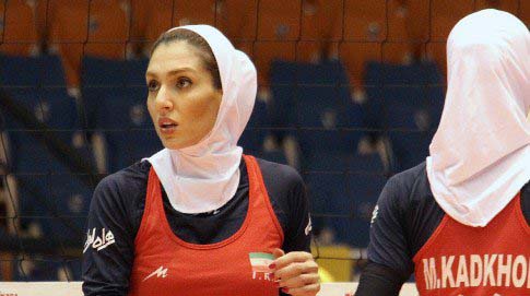 همسر کاوه رضایی در تیم والیبال شارلوای بلژیک + عکس