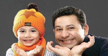 شباهت جالب بازیگر معروف «دورهمی» با پسرش! + عکس