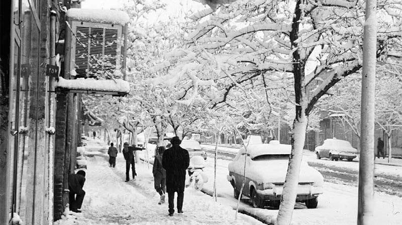 وضعیت زمستان در ۴۴ قبل تهران! + عکس