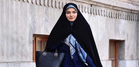مهنا‌ز‌ ا‌فشا‌ر چا‌در‌ی‌ شد‌! (+عکس)
