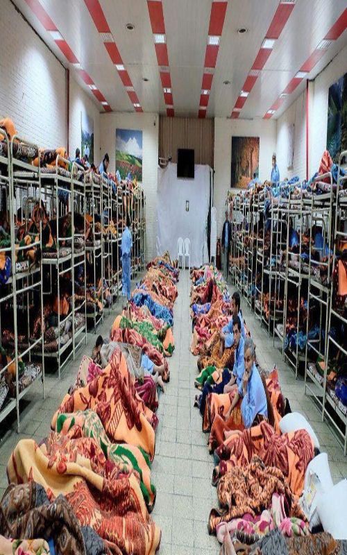 انتقال 800 کارتن‌خواب به گرمخانه‌ها در شب سرد تهران