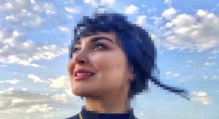 مدل شدن خانم بازیگر بدون روسری! + عکس