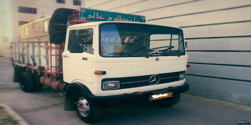 حبس شدن راننده خاور 
