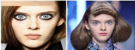  چهره ترسناک این دختر، او را مشهور کرد+عکس