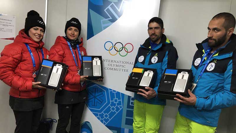 سامسونگ هدیه ورزشکاران ایرانی را اهدا کرد! + عکس