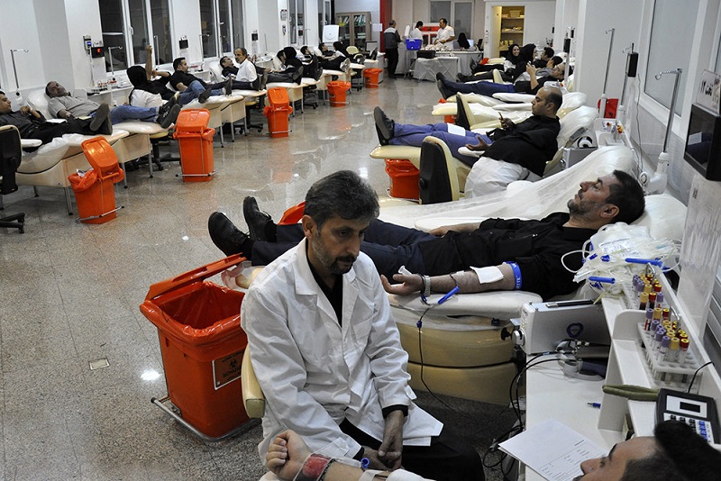 سه مرکز فعال انتقال خون در 22 بهمن