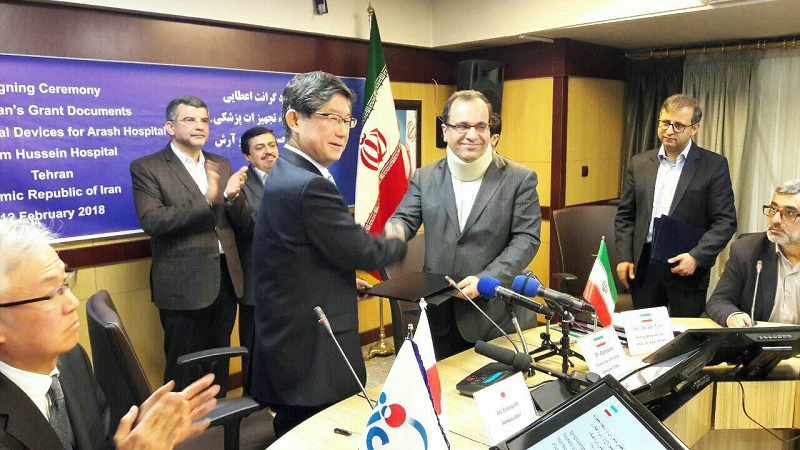 امضای تفاهم نامه ایران وژاپن در زمینه تجهیزات پزشکی