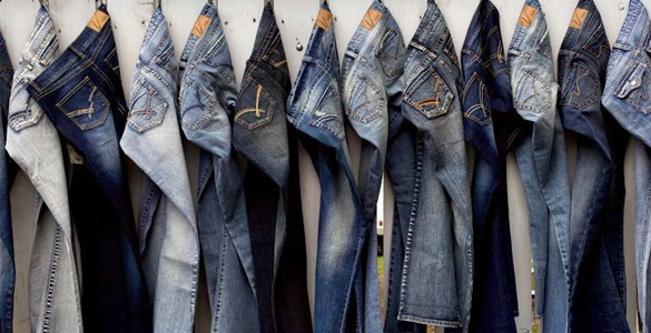روش رنگ آمیزی لباس های جین