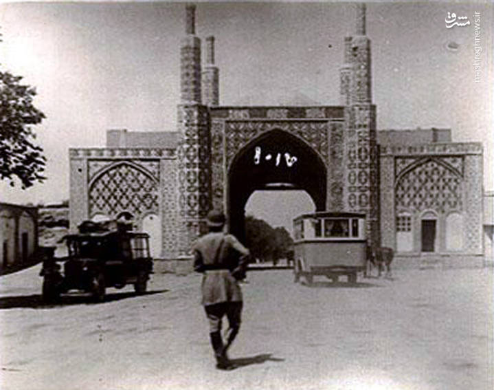 قدیمی‌ترین عکس از دروازه شمرون تهران!