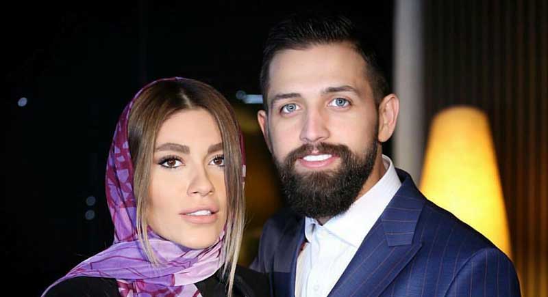 تیپ محسن افشانی و همسرش دیشب در یک مراسم! + عکس