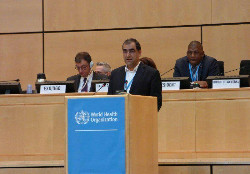 انتخاب وزیر بهداشت به عنوان کمیسیونر پیشگیری از بیماری های غیرواگیر 