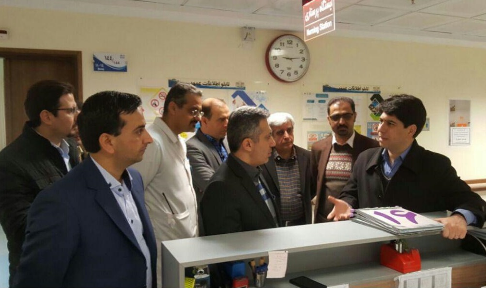 بازدید  دکتر جان بابایی از مراکز درمانی مشهد+عکس 