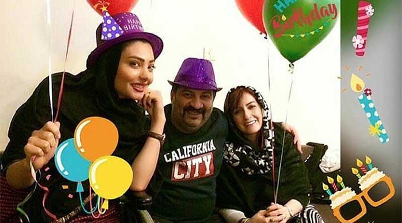 جشن تولد شقایق دهقان به همراه همسرش! + عکس