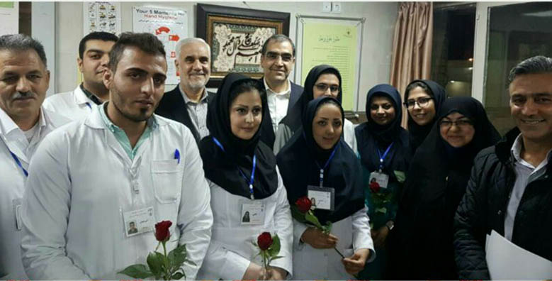 حرکت پسندیده وزیر بهداشت در اصفهان + عکس