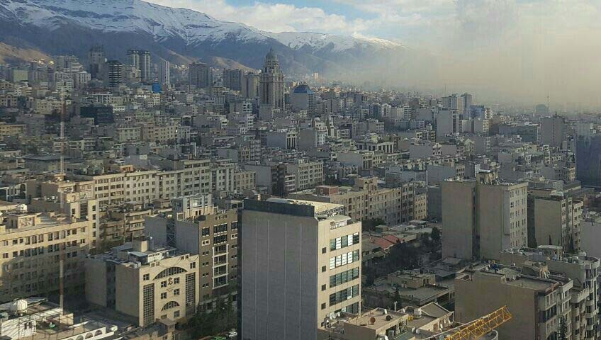 عکس دیدنی آلودگی هوا از شرق تهران