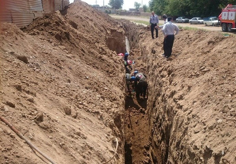 نشست زمین در ساختمان مسکونی 