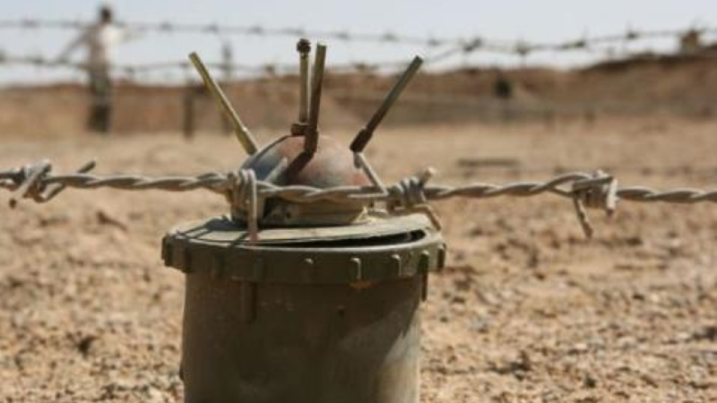 انفجار مین در بانه