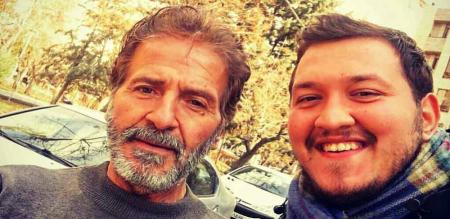 سوپراستار سینمای ایران در کنار پسرش! + عکس