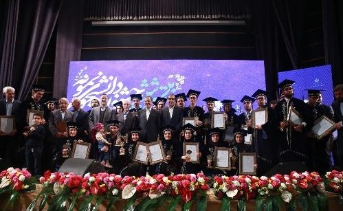 تجلیل از دانشجویان نمونه کشوری