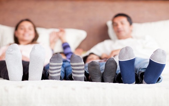 آثار مفید با جوراب خوابیدن 