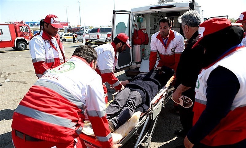 هلال احمر در خط مقدم پاسخگویی به زلزله کرمانشاه و سقوط هواپیما