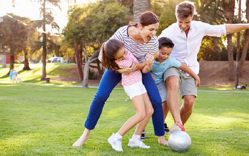 فواید سلامتی ورزش کردن والدین به همراه فرزندان