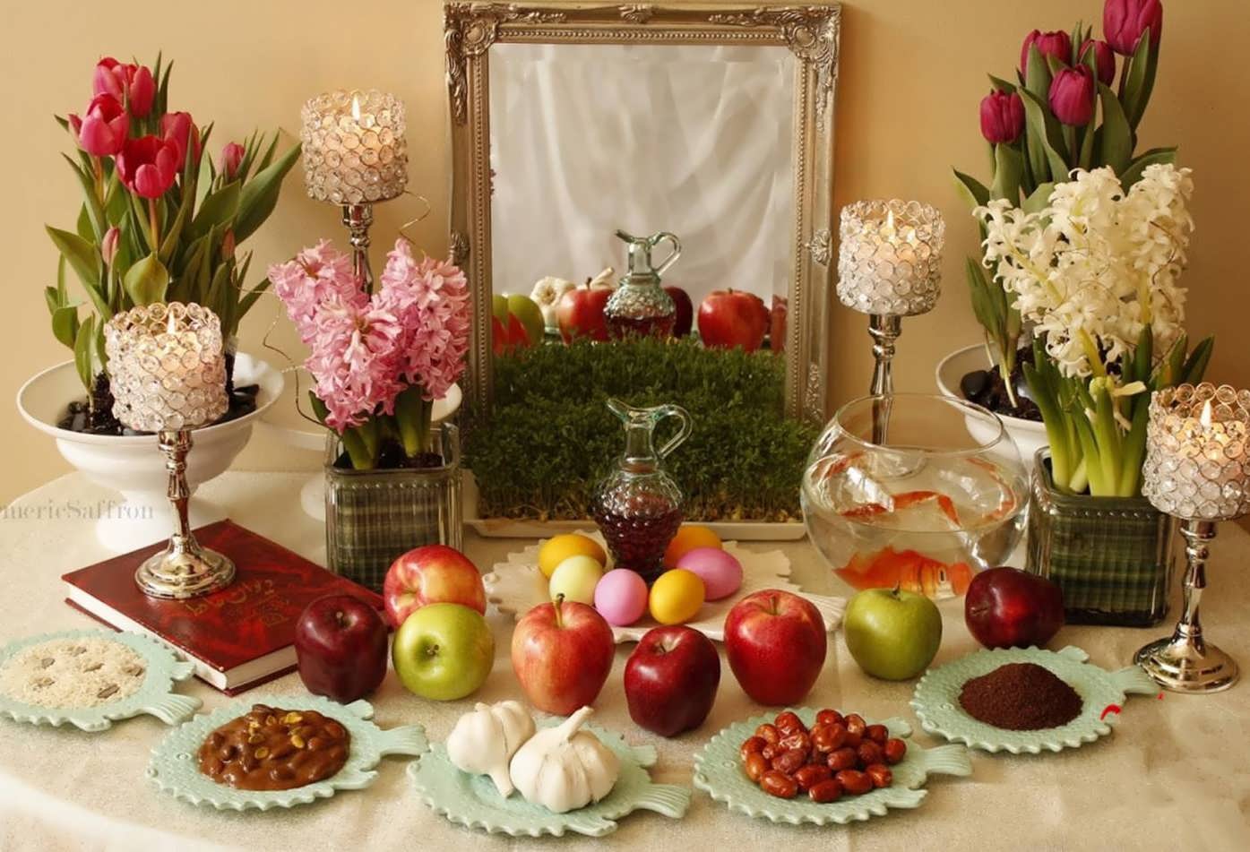 نمادهای سفره هفت سین چه مفهومی دارند؟ 