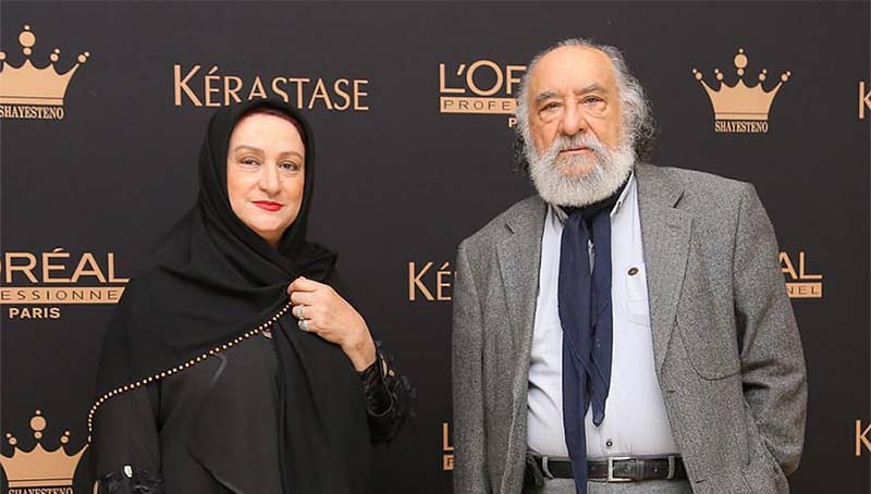 پوشش متفاوت مریم امیرجلالی و داریوش ارجمند! +‌ عکس