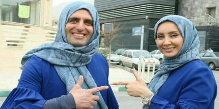 تیپ سولماز حصاری و بدلکار مردش! + عکس